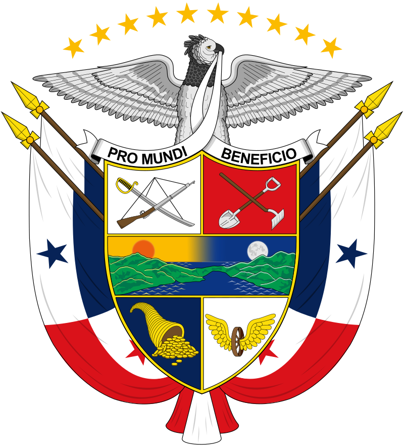 Coat of arms of Republic of Panama.
