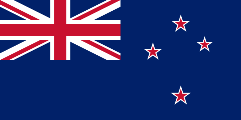 Flag new zealand svg